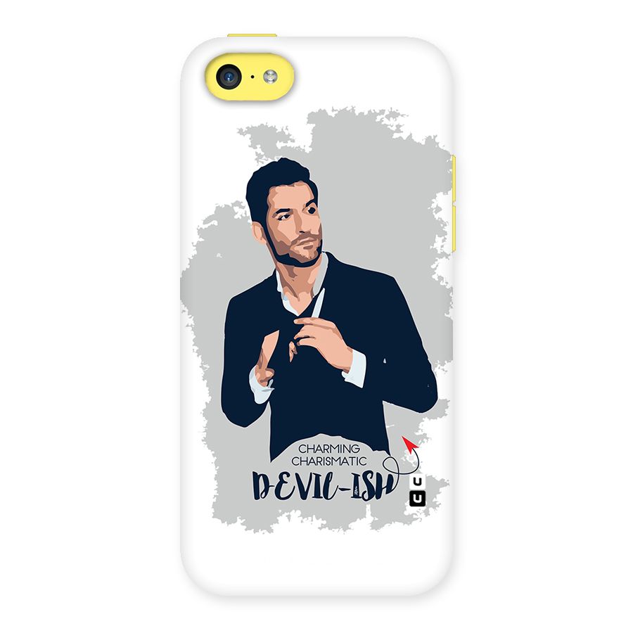 Charming Charismatic Lucifer Back Case for iPhone 5C