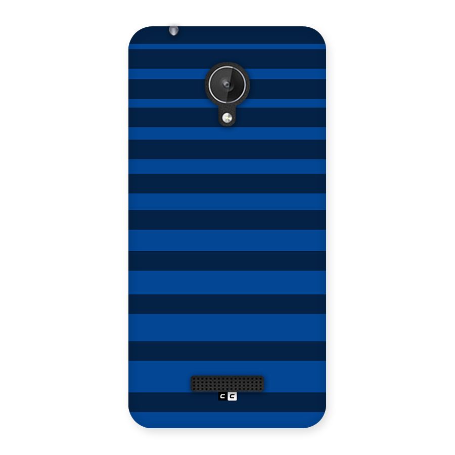 Chelsea Stripes Back Case for Canvas Spark Q380
