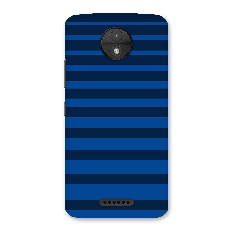 Chelsea Stripes Back Case for Moto C