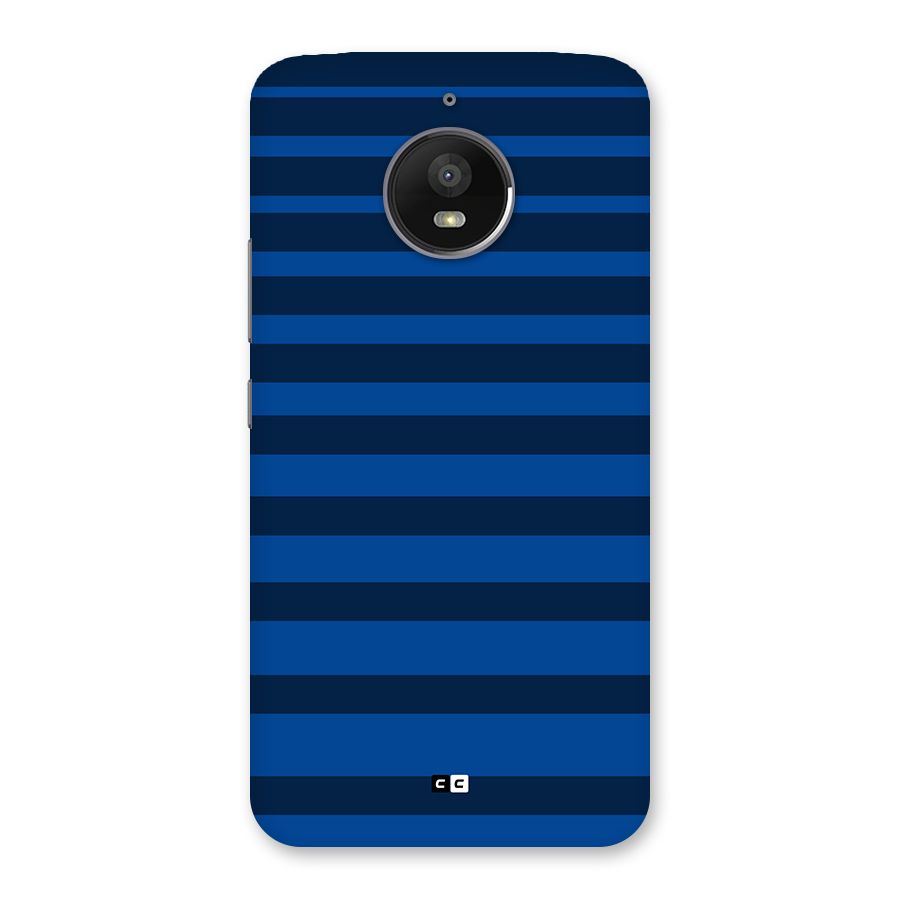 Chelsea Stripes Back Case for Moto E4 Plus