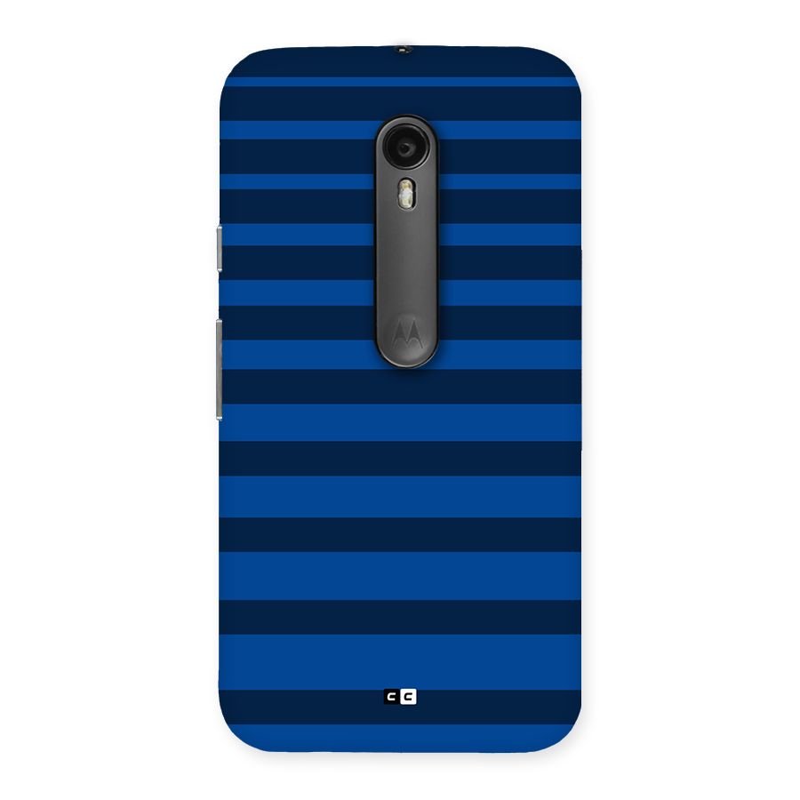 Chelsea Stripes Back Case for Moto G3
