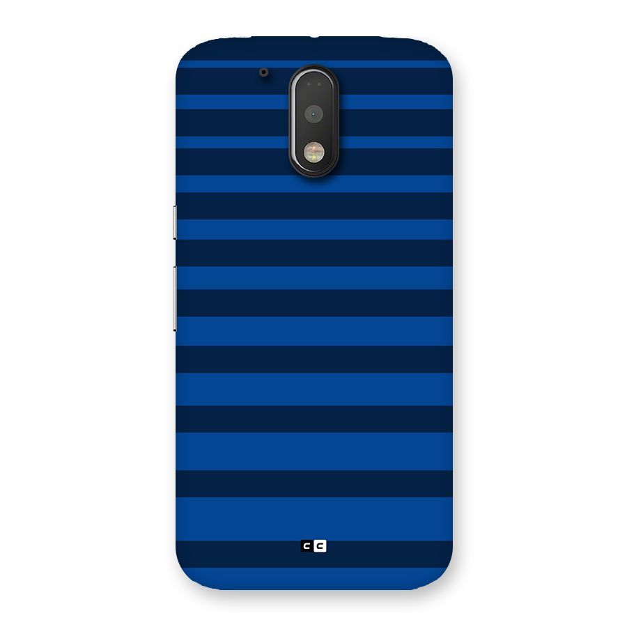 Chelsea Stripes Back Case for Moto G4