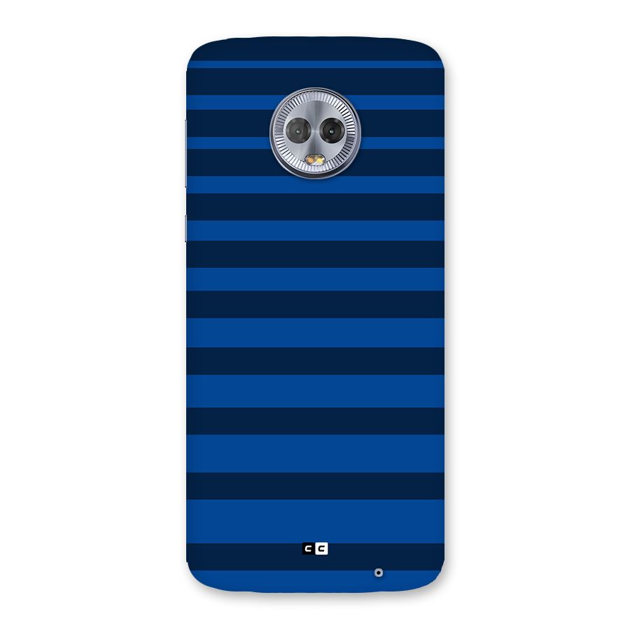 Chelsea Stripes Back Case for Moto G6 Plus