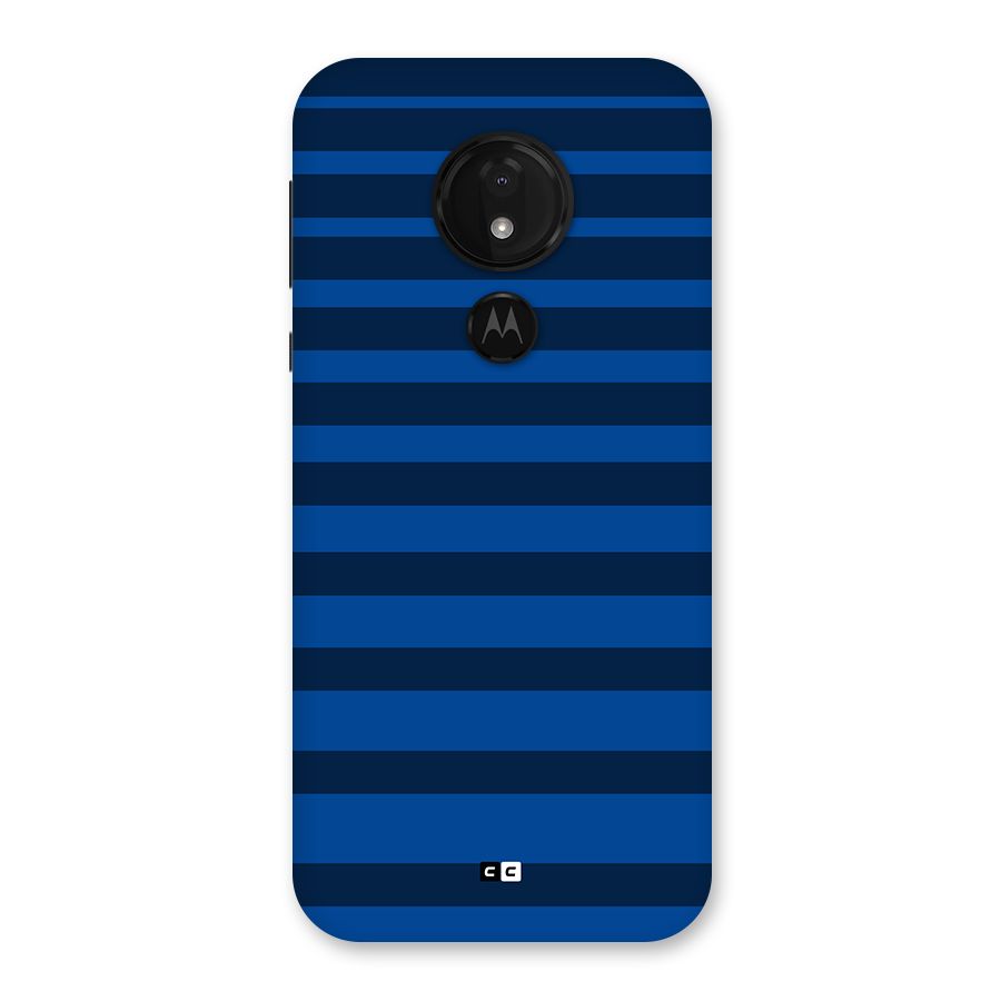 Chelsea Stripes Back Case for Moto G7 Power