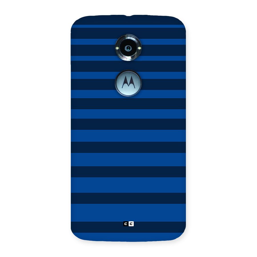 Chelsea Stripes Back Case for Moto X2