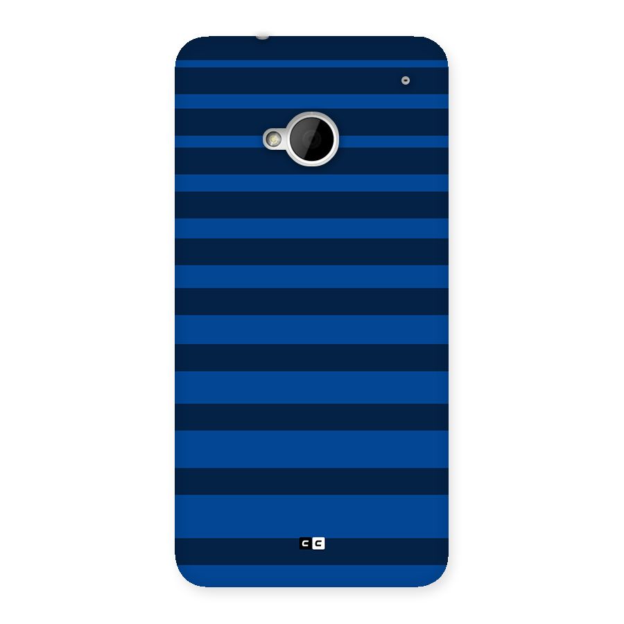 Chelsea Stripes Back Case for One M7 (Single Sim)