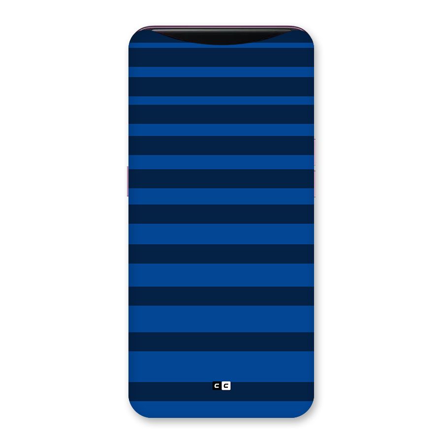 Chelsea Stripes Back Case for Oppo Find X
