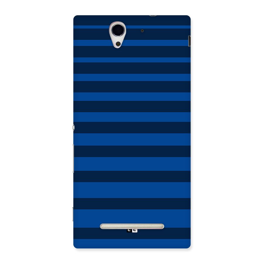 Chelsea Stripes Back Case for Xperia C3
