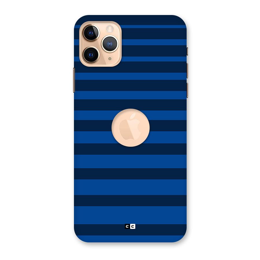 Chelsea Stripes Back Case for iPhone 11 Pro Max Logo Cut