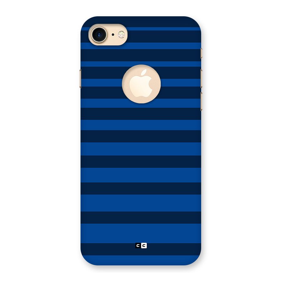 Chelsea Stripes Back Case for iPhone 7 Logo Cut