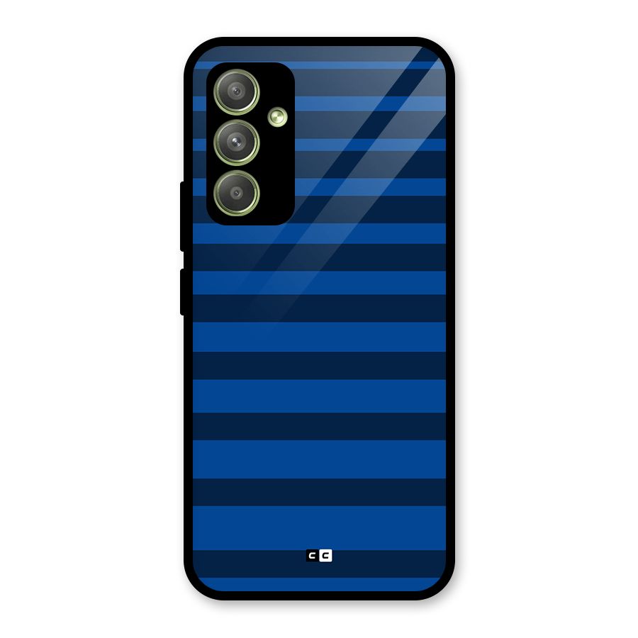 Chelsea Stripes Glass Back Case for Galaxy A54