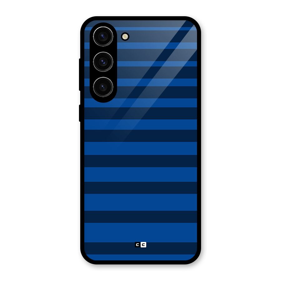 Chelsea Stripes Glass Back Case for Galaxy S23 Plus