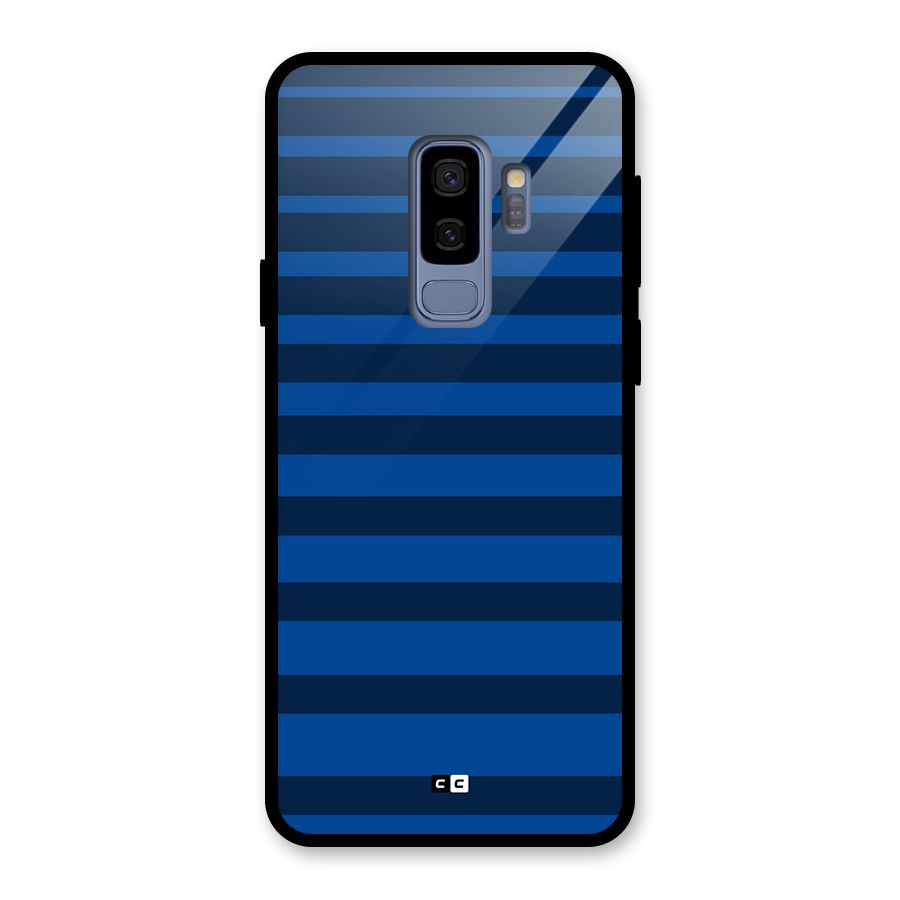Chelsea Stripes Glass Back Case for Galaxy S9 Plus