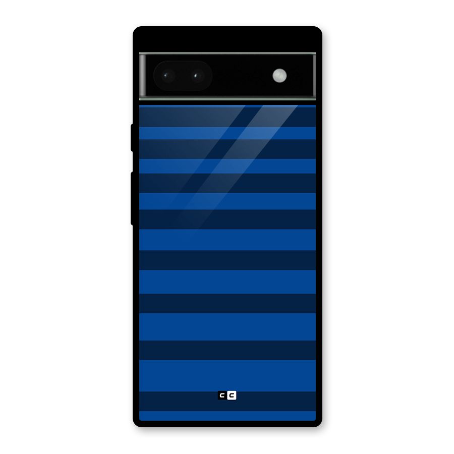 Chelsea Stripes Glass Back Case for Google Pixel 6a