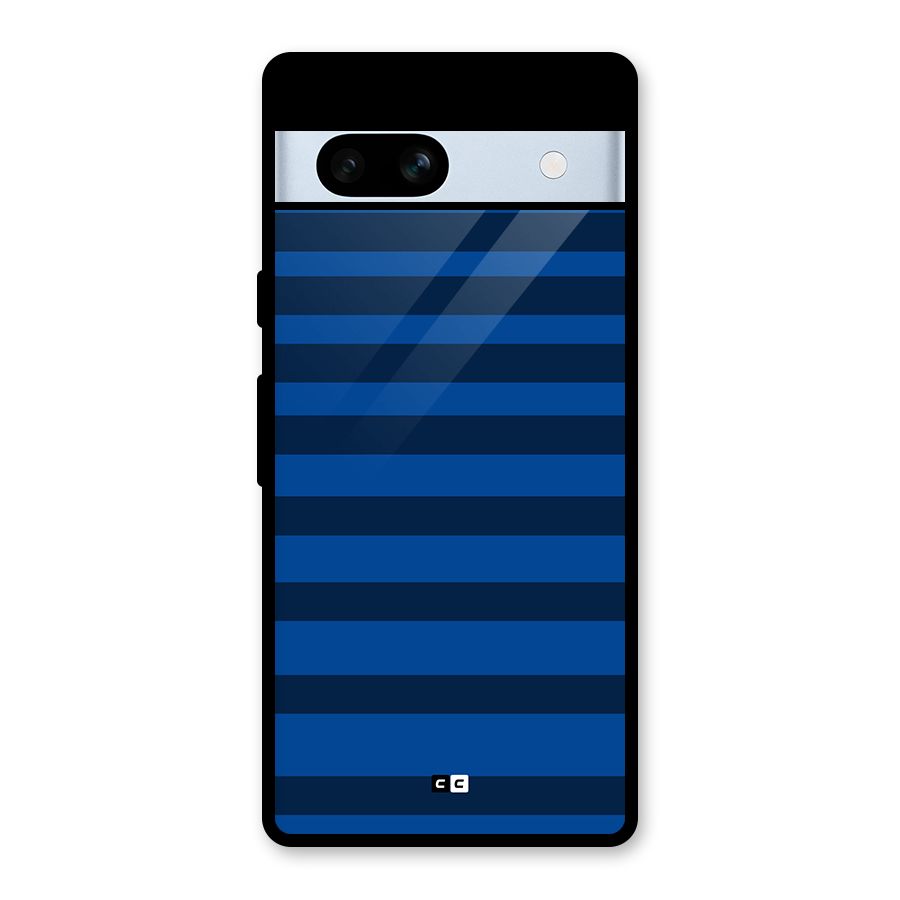 Chelsea Stripes Glass Back Case for Google Pixel 7a