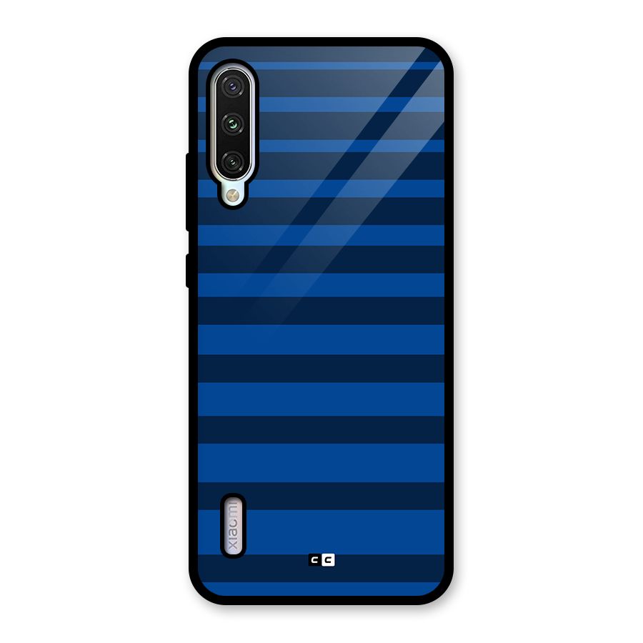 Chelsea Stripes Glass Back Case for Mi A3