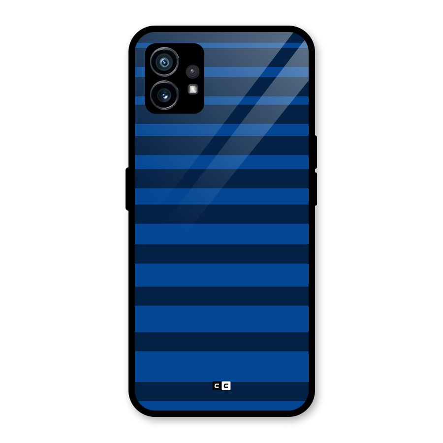 Chelsea Stripes Glass Back Case for Nothing Phone 1