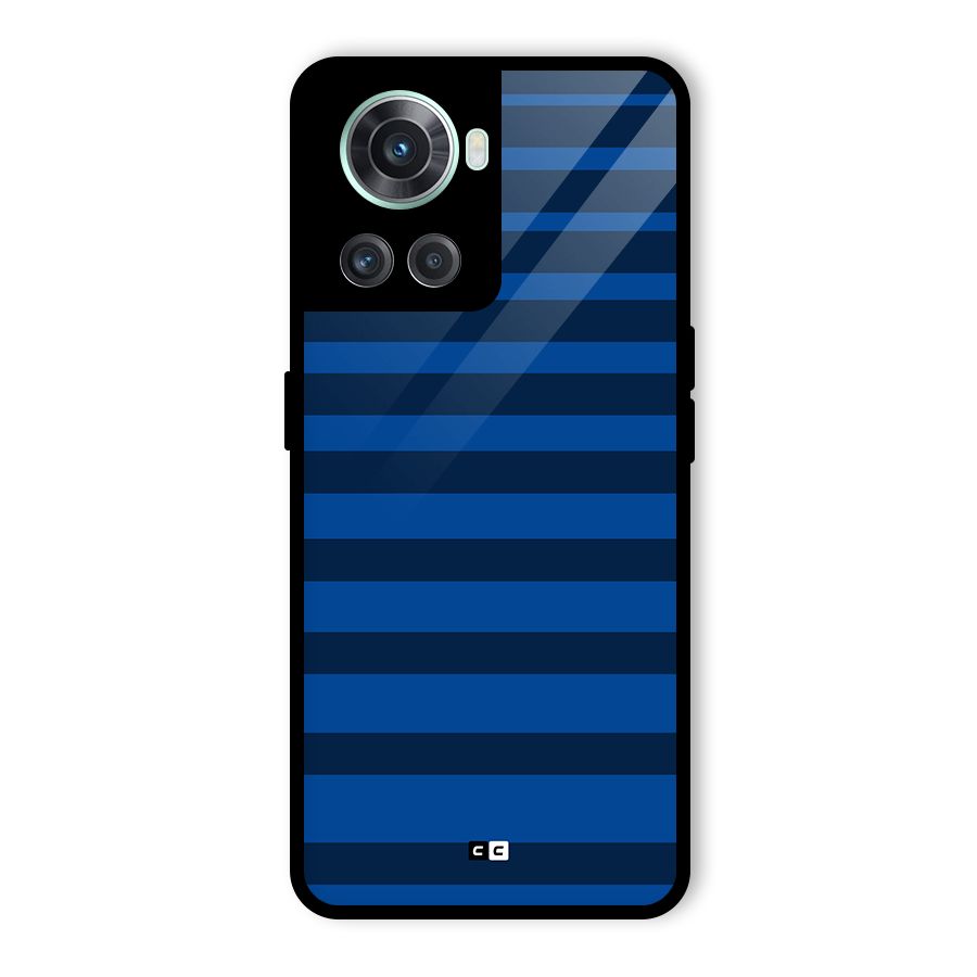 Chelsea Stripes Glass Back Case for OnePlus 10R