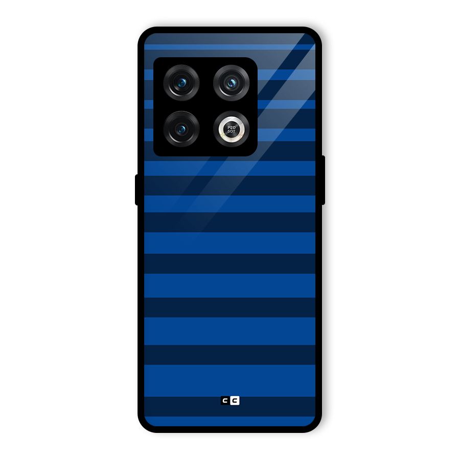 Chelsea Stripes Glass Back Case for OnePlus 10 Pro 5G