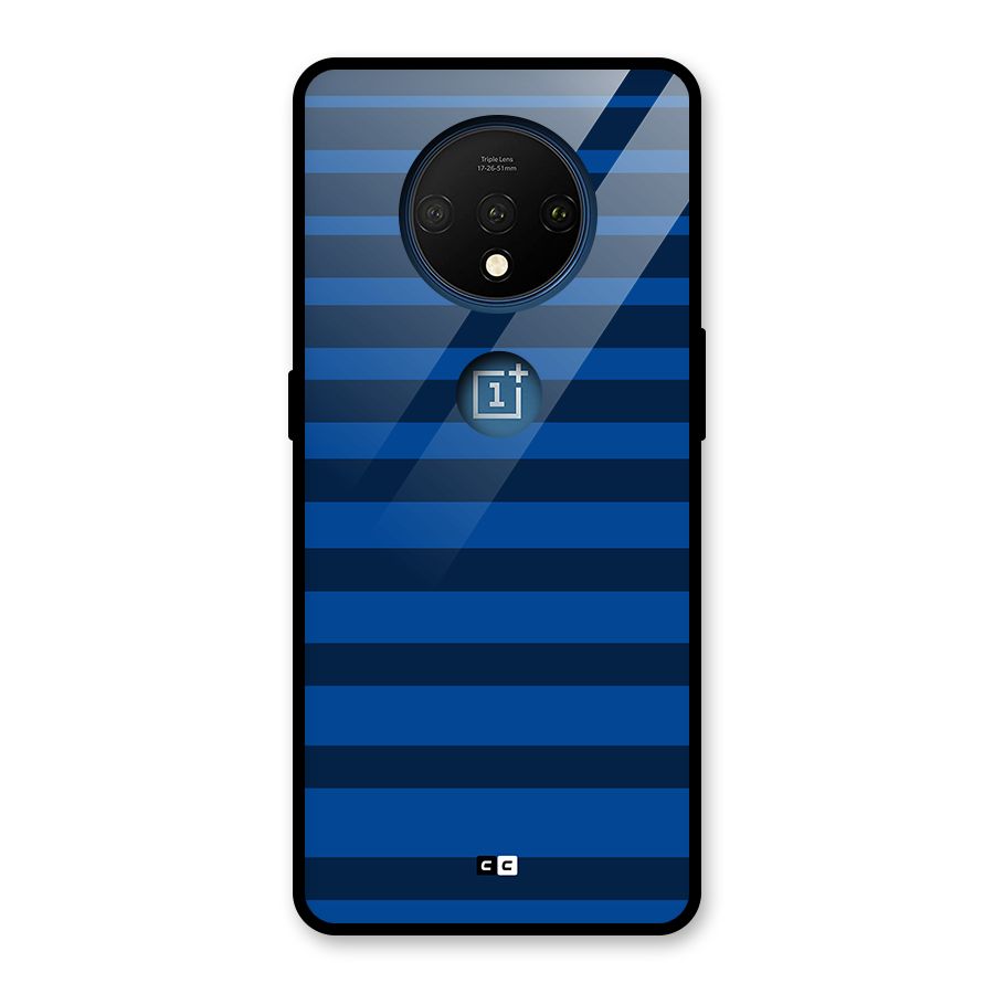 Chelsea Stripes Glass Back Case for OnePlus 7T