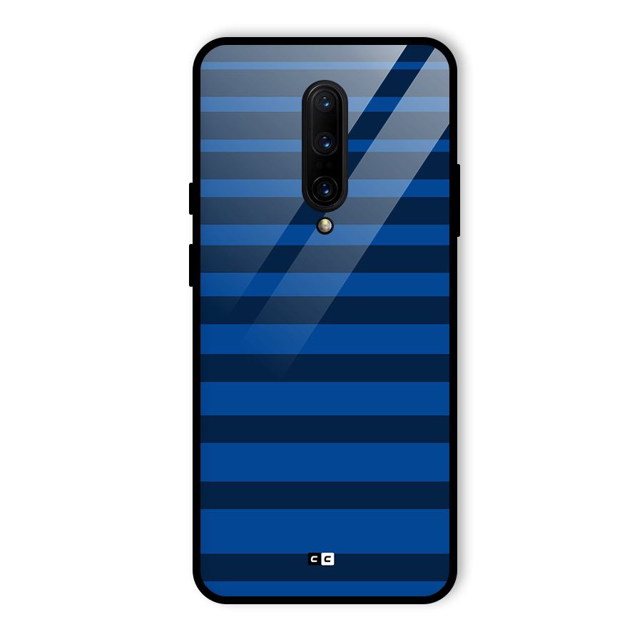 Chelsea Stripes Glass Back Case for OnePlus 7 Pro