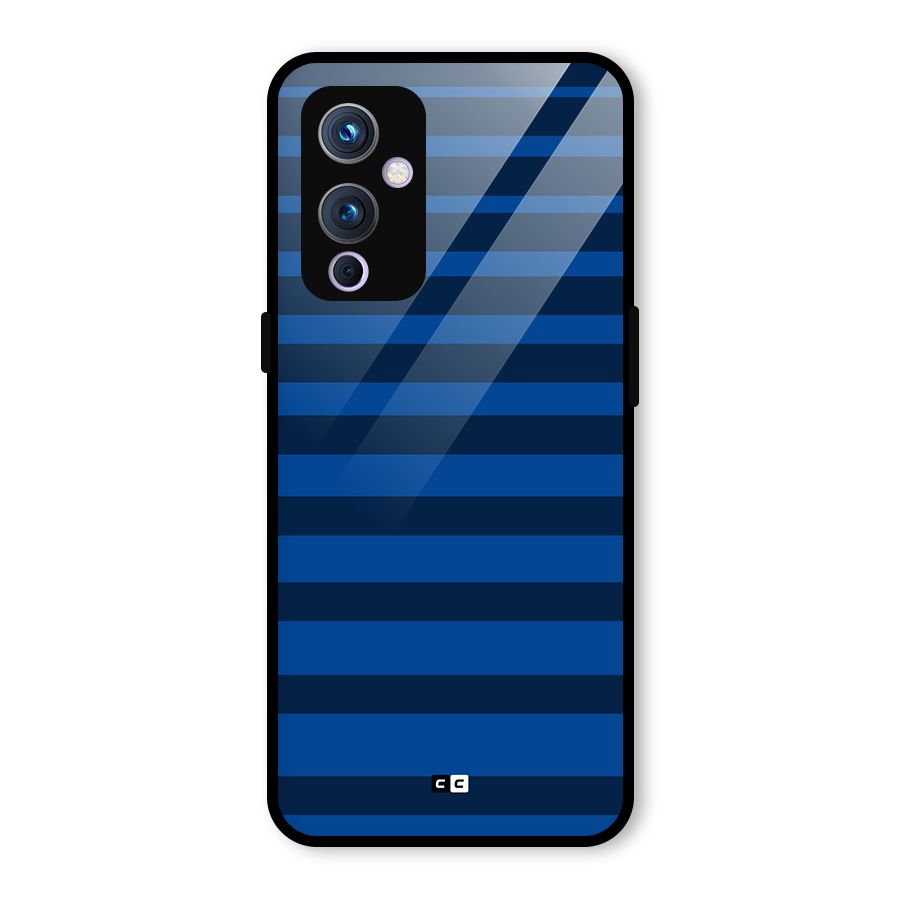 Chelsea Stripes Glass Back Case for OnePlus 9