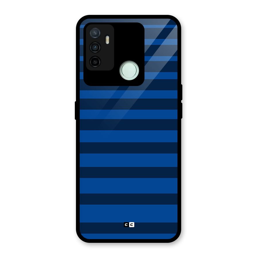 Chelsea Stripes Glass Back Case for Oppo A53