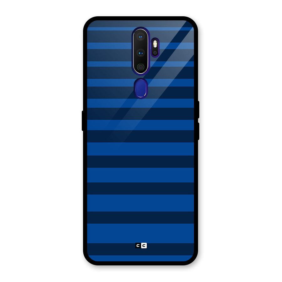 Chelsea Stripes Glass Back Case for Oppo A9 (2020)