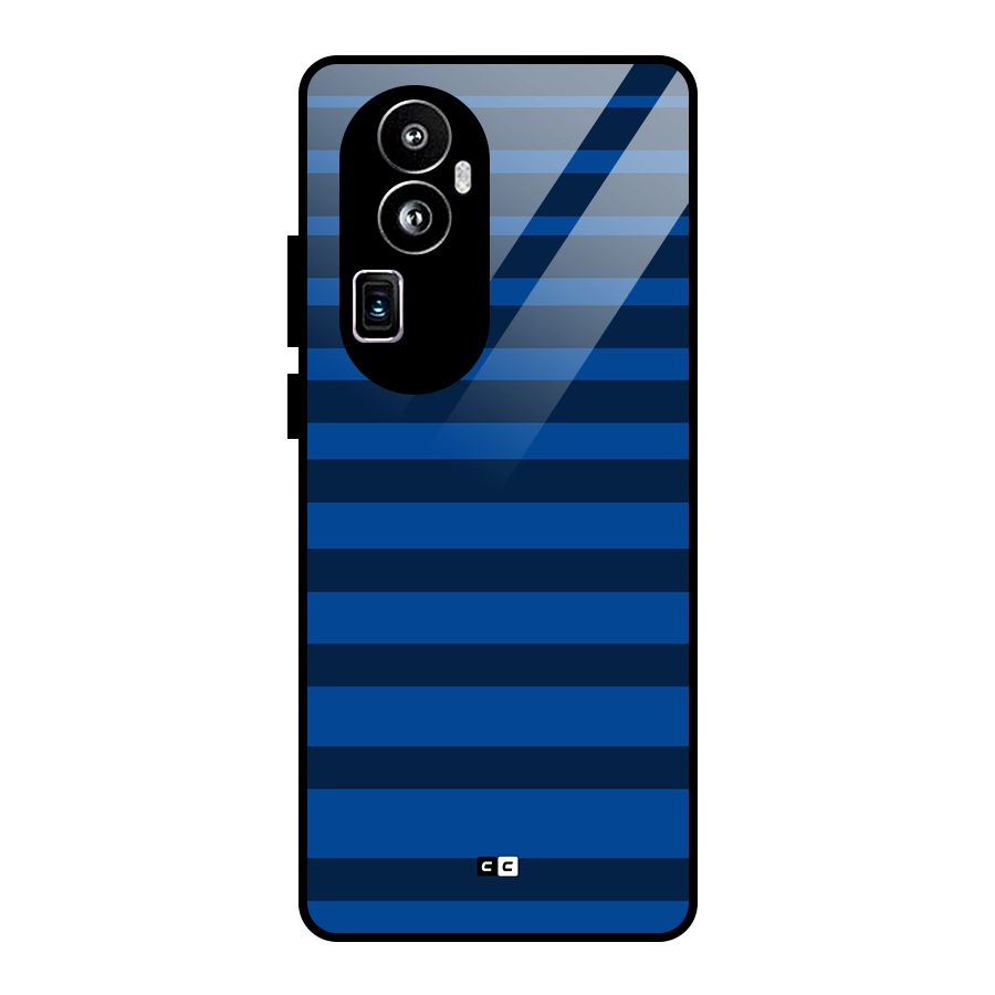 Chelsea Stripes Glass Back Case for Oppo Reno10 Pro Plus