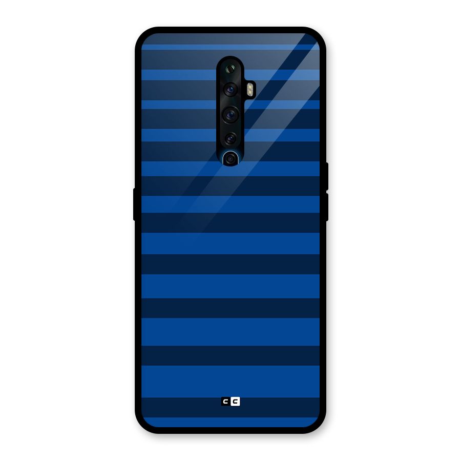 Chelsea Stripes Glass Back Case for Oppo Reno2 Z