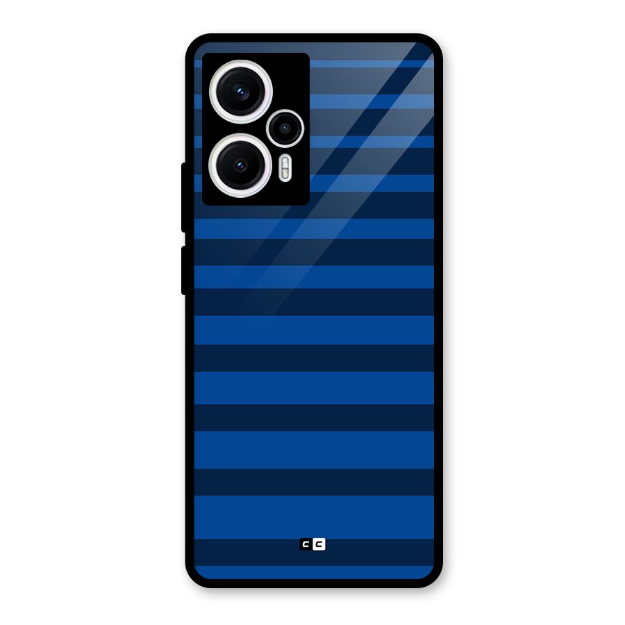 Chelsea Stripes Glass Back Case for Poco F5