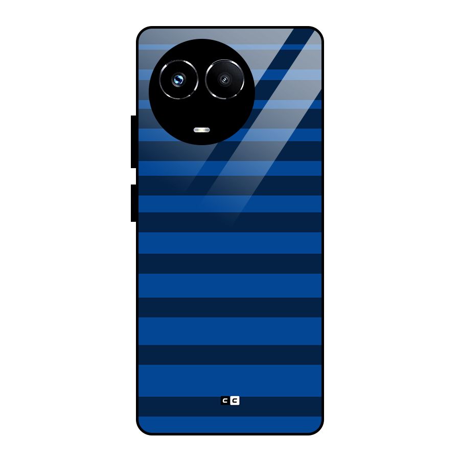 Chelsea Stripes Glass Back Case for Realme 11X
