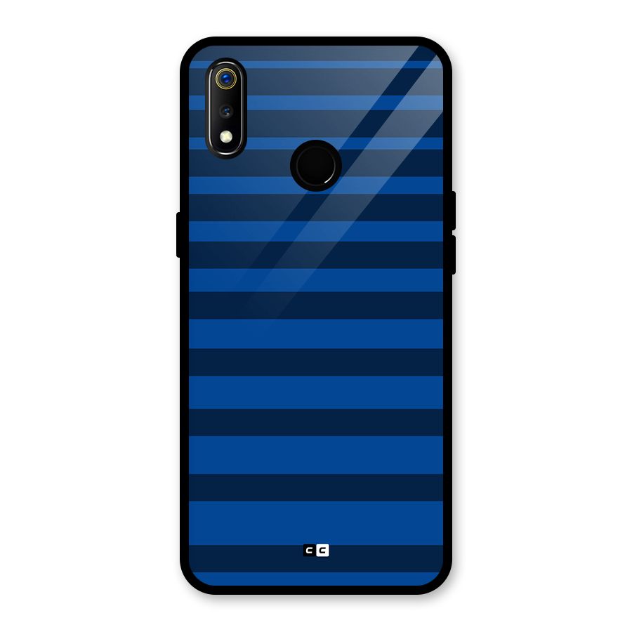 Chelsea Stripes Glass Back Case for Realme 3i