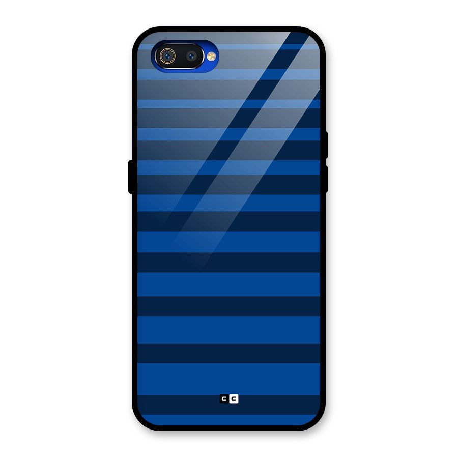 Chelsea Stripes Glass Back Case for Realme C2