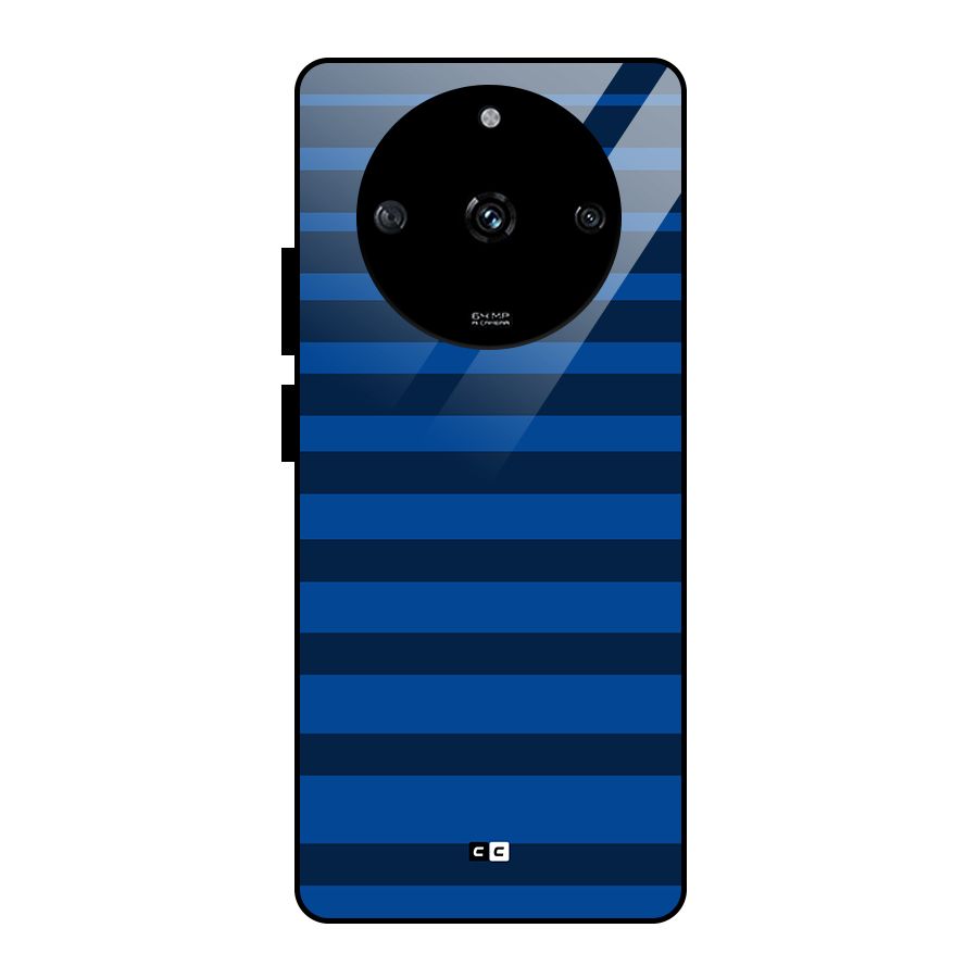 Chelsea Stripes Glass Back Case for Realme Narzo 60 5G