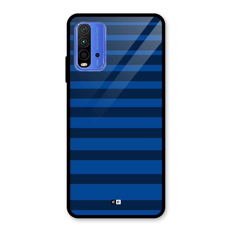 Chelsea Stripes Glass Back Case for Redmi 9 Power