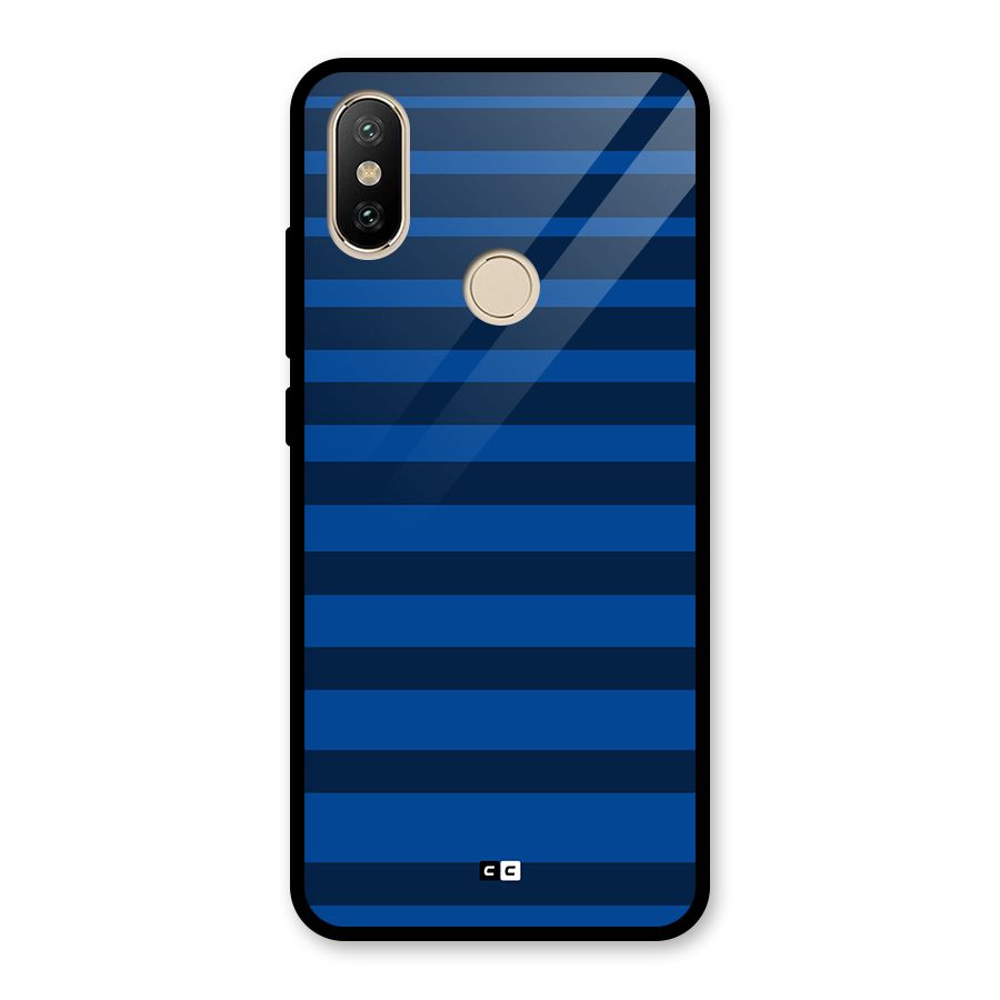 Chelsea Stripes Glass Back Case for Redmi A2