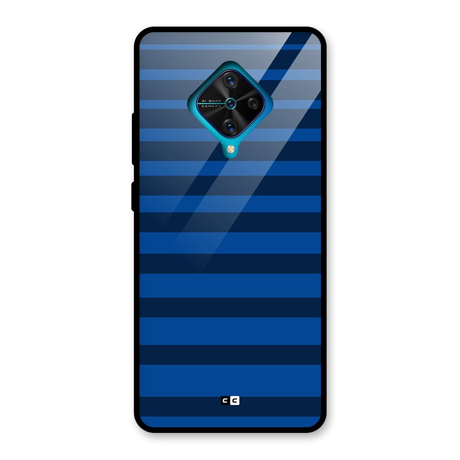 Chelsea Stripes Glass Back Case for Vivo S1 Pro