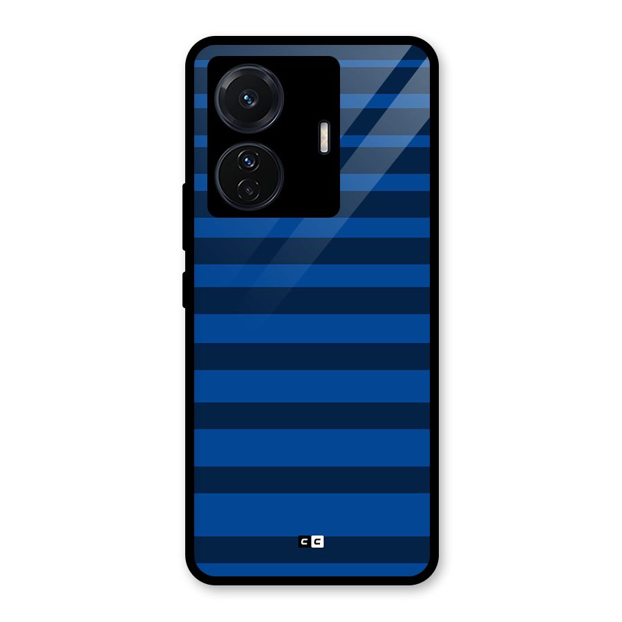 Chelsea Stripes Glass Back Case for Vivo T1 Pro