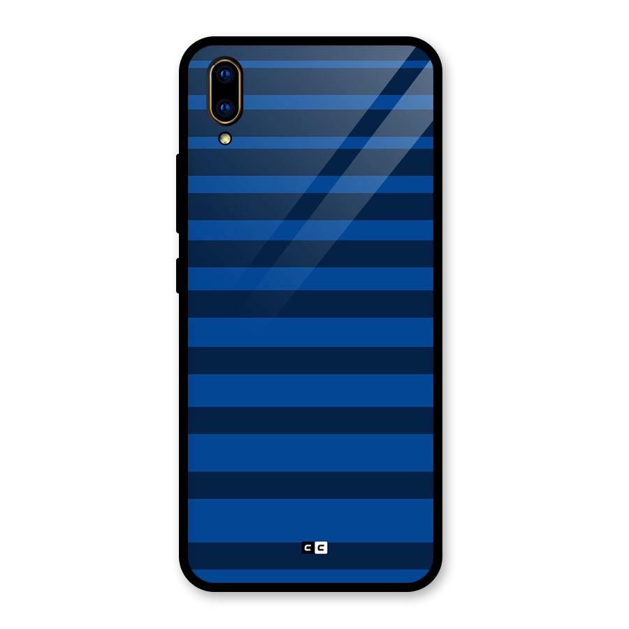 Chelsea Stripes Glass Back Case for Vivo V11 Pro