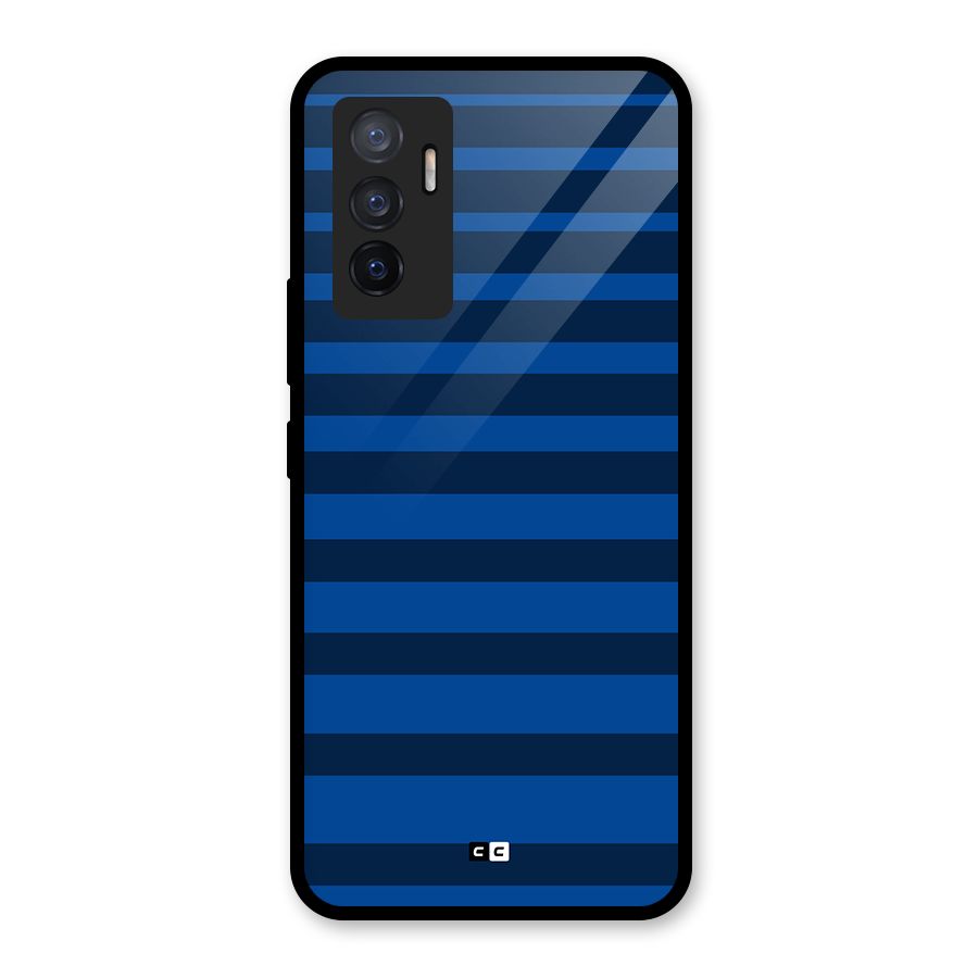 Chelsea Stripes Glass Back Case for Vivo V23e
