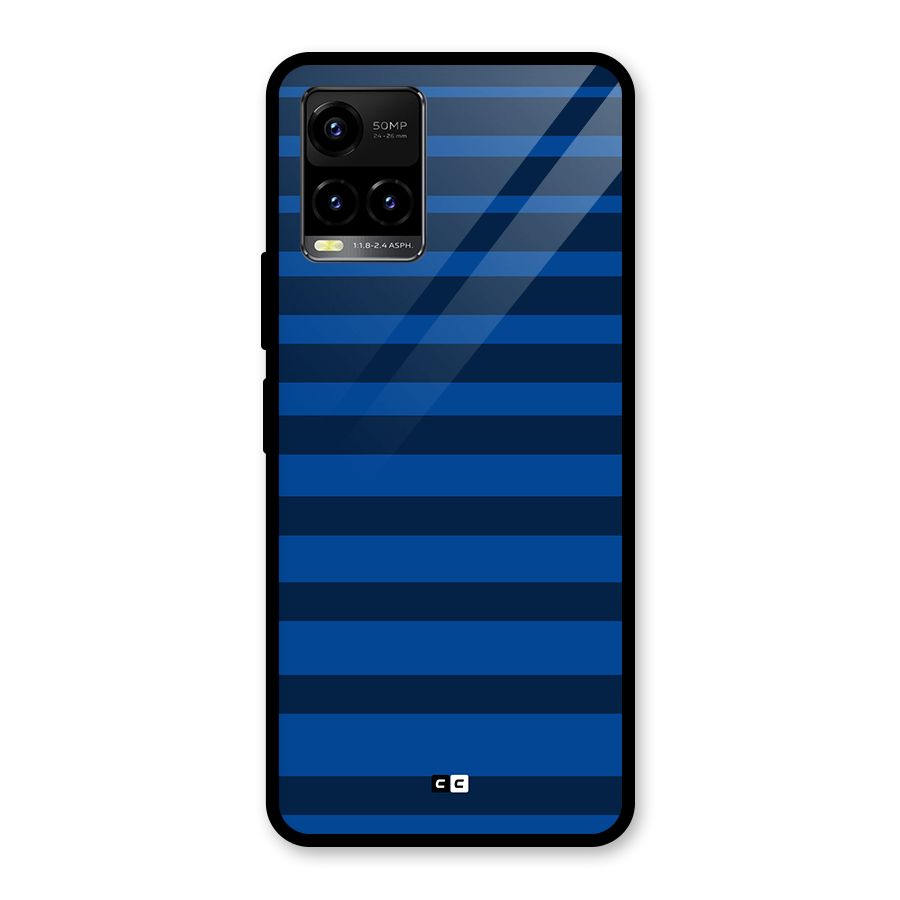Chelsea Stripes Glass Back Case for Vivo Y21T