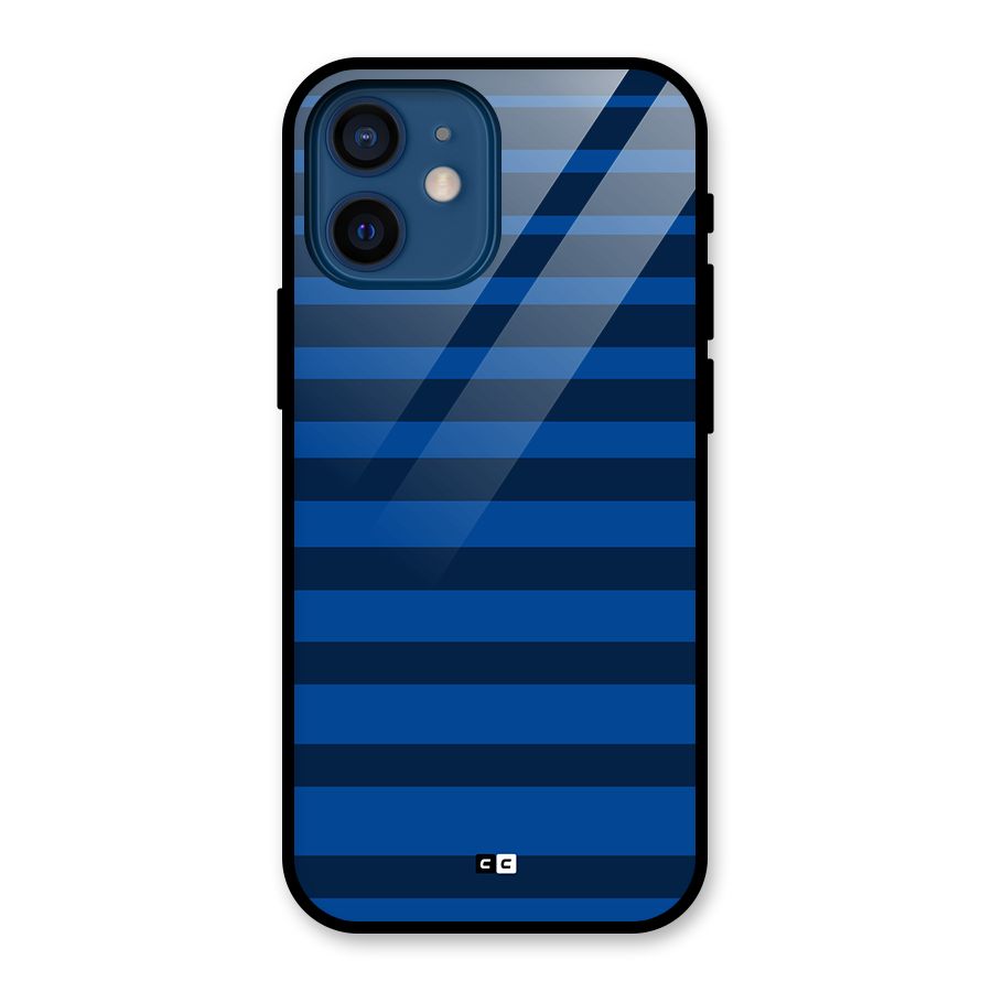 Chelsea Stripes Glass Back Case for iPhone 12 Mini