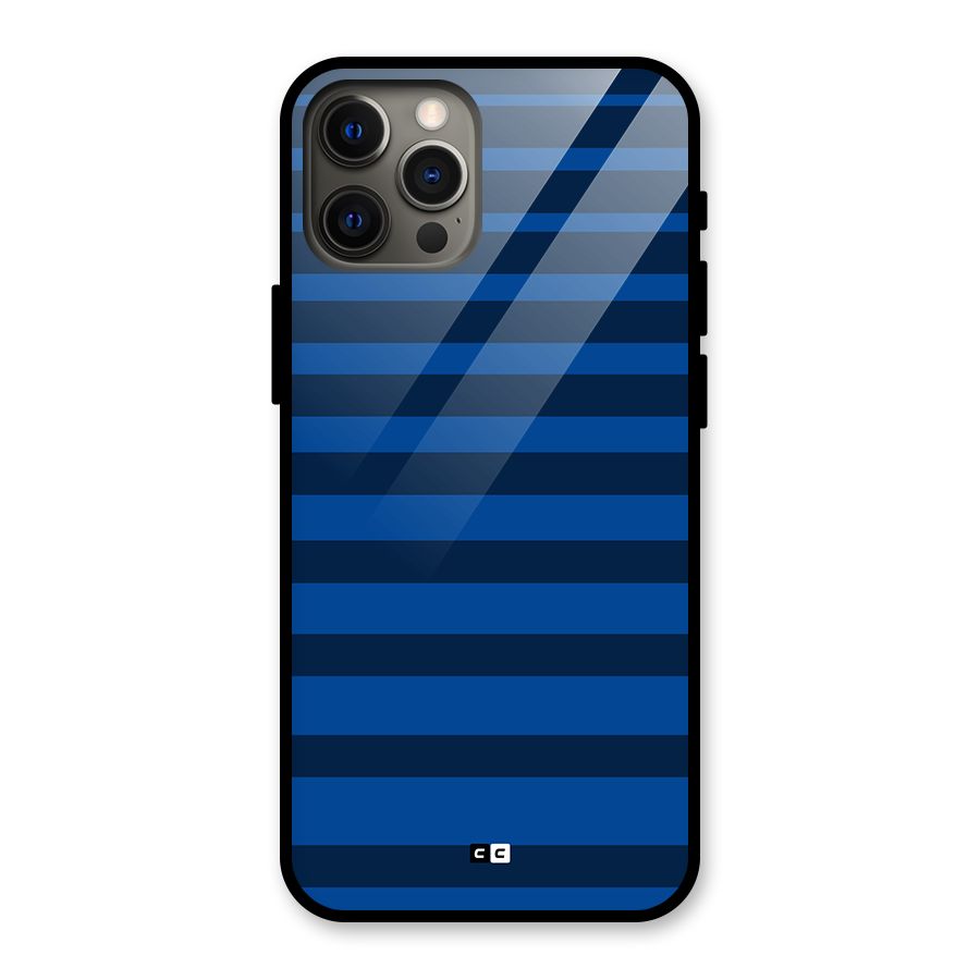 Chelsea Stripes Glass Back Case for iPhone 12 Pro Max