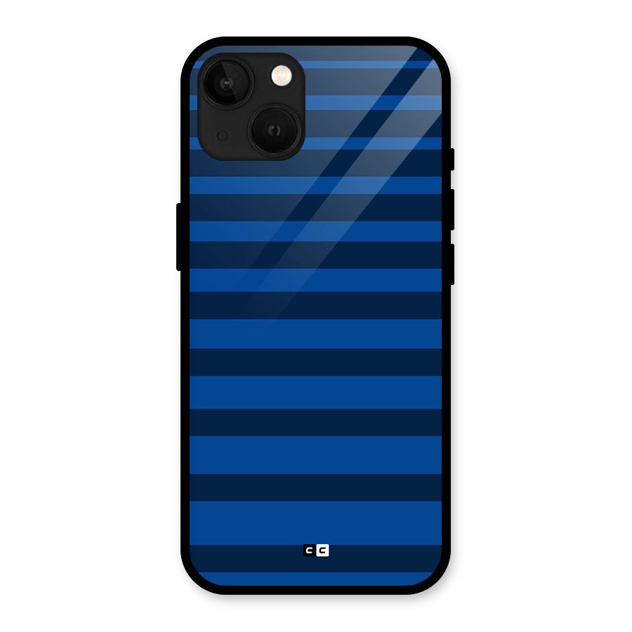 Chelsea Stripes Glass Back Case for iPhone 13