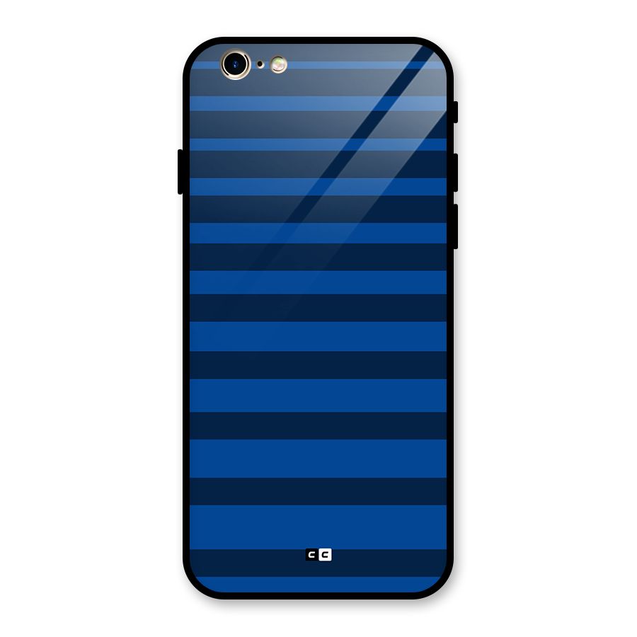 Chelsea Stripes Glass Back Case for iPhone 6 6S