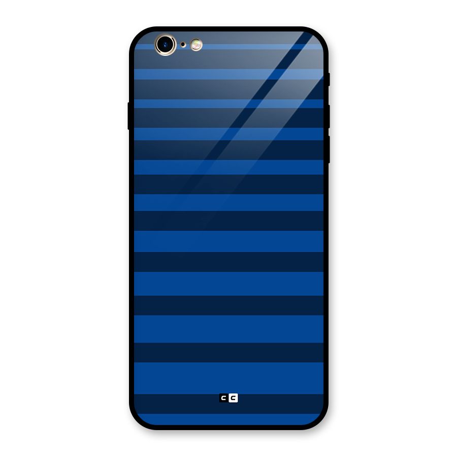 Chelsea Stripes Glass Back Case for iPhone 6 Plus 6S Plus