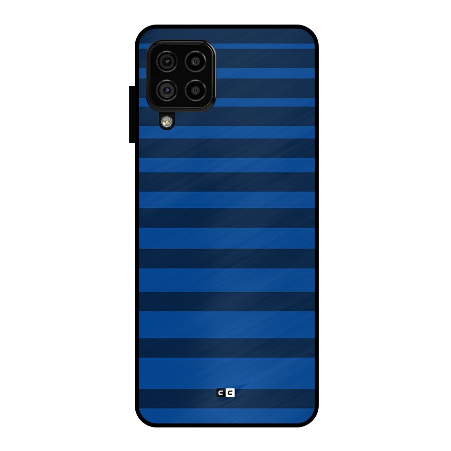 Chelsea Stripes Metal Back Case for Galaxy A22 4G