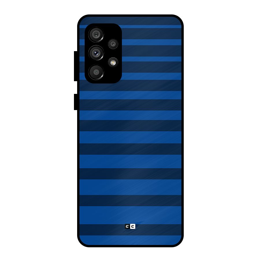 Chelsea Stripes Metal Back Case for Galaxy A73 5G