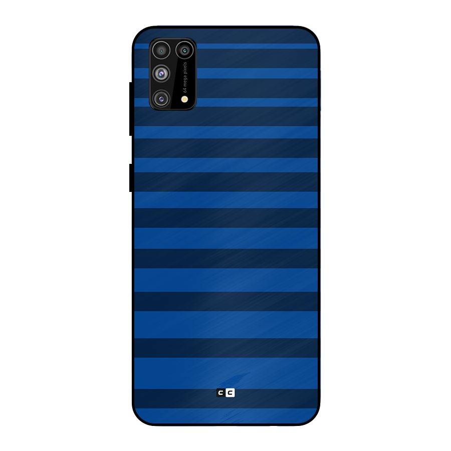 Chelsea Stripes Metal Back Case for Galaxy F41
